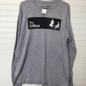 “The Office” Long Sleeve Gray Shirt XL